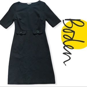 BODEN - NWOT - Black Audrey Dress